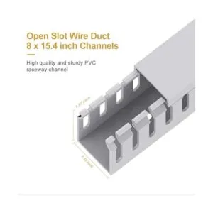 Canal de cableado de ranura abierta canal de gestión de_2