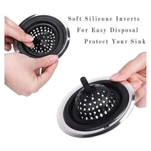 Colador de fregadero de cocina de silicona inoxidable_2