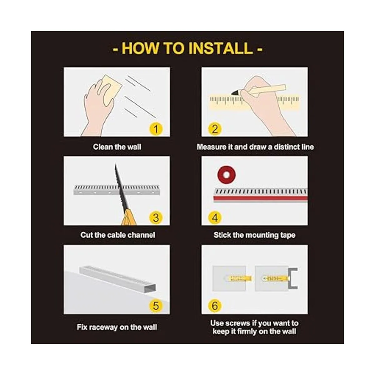 Canal de cableado de ranura abierta canal de gestión de_5
