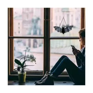 HAOSUM Atrapa solar colgante de cristal para ventana