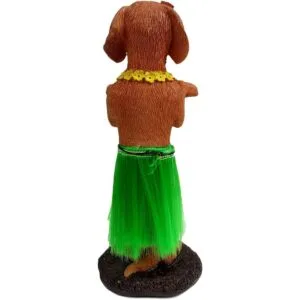Hula Dog Dashboard Doll Accesorios para coche Bobblehead