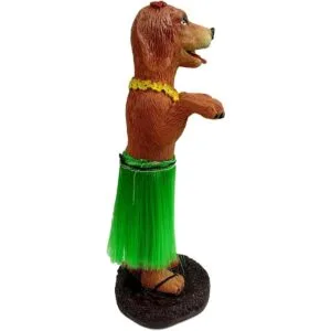 Hula Dog Dashboard Doll Accesorios para coche Bobblehead