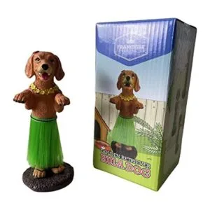 Hula Dog Dashboard Doll Accesorios para coche Bobblehead