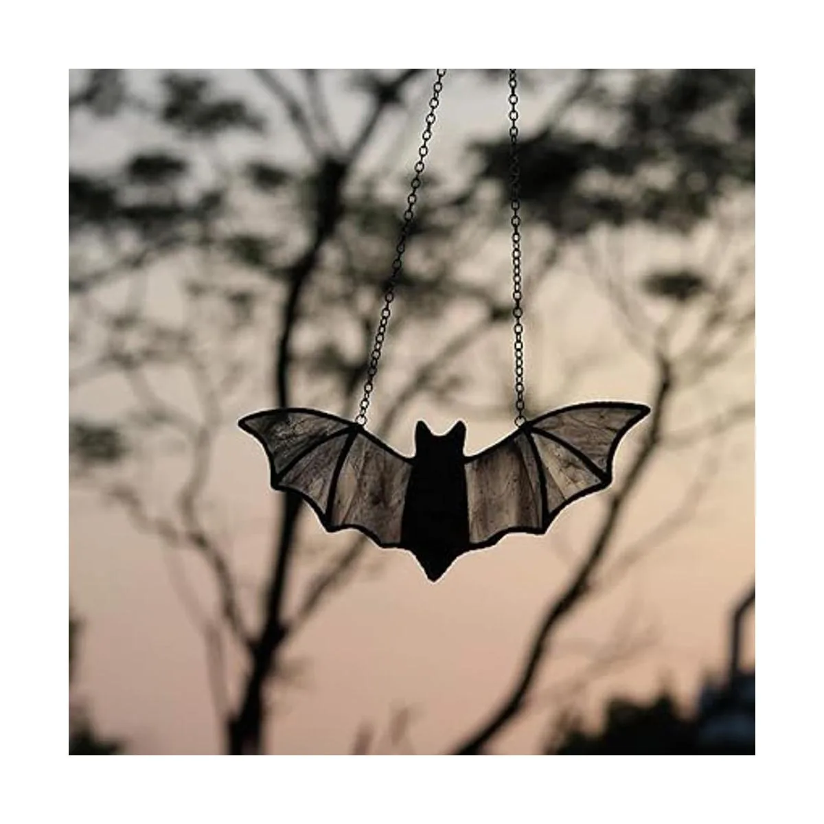 HAOSUM Atrapa solar colgante de cristal para ventana