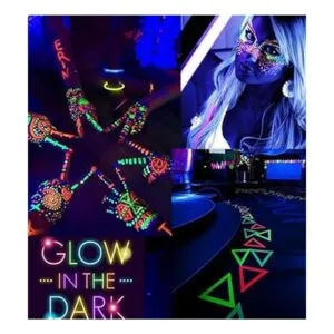 Bombillas LED UV negras paquete de 2 A19 E26 de 8 W para