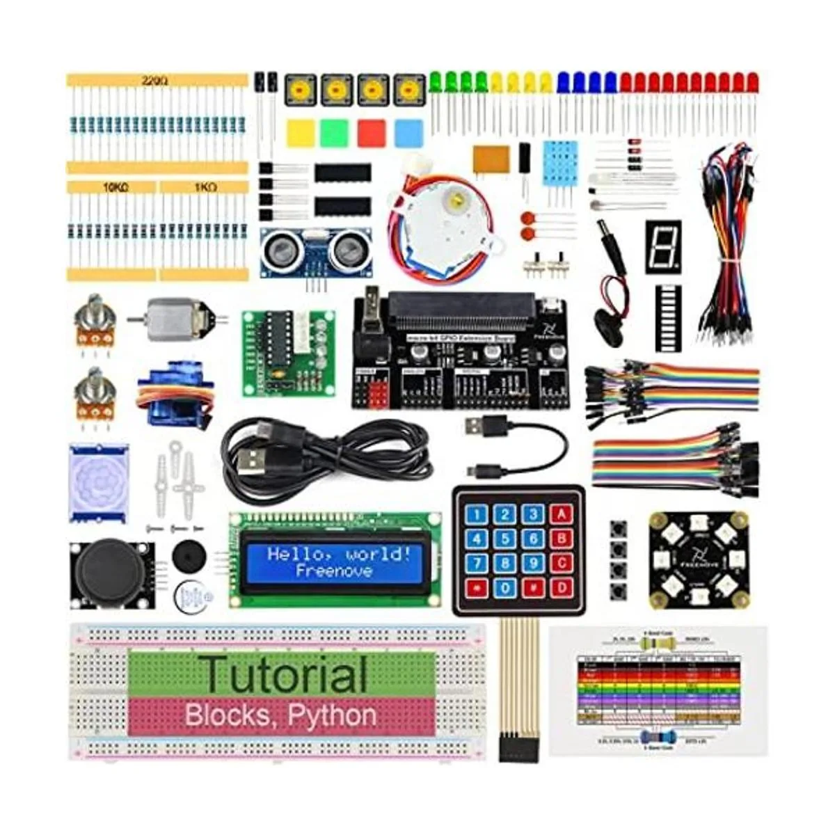 Freenove Kit de inicio definitivo para BBC Micro bit no_1