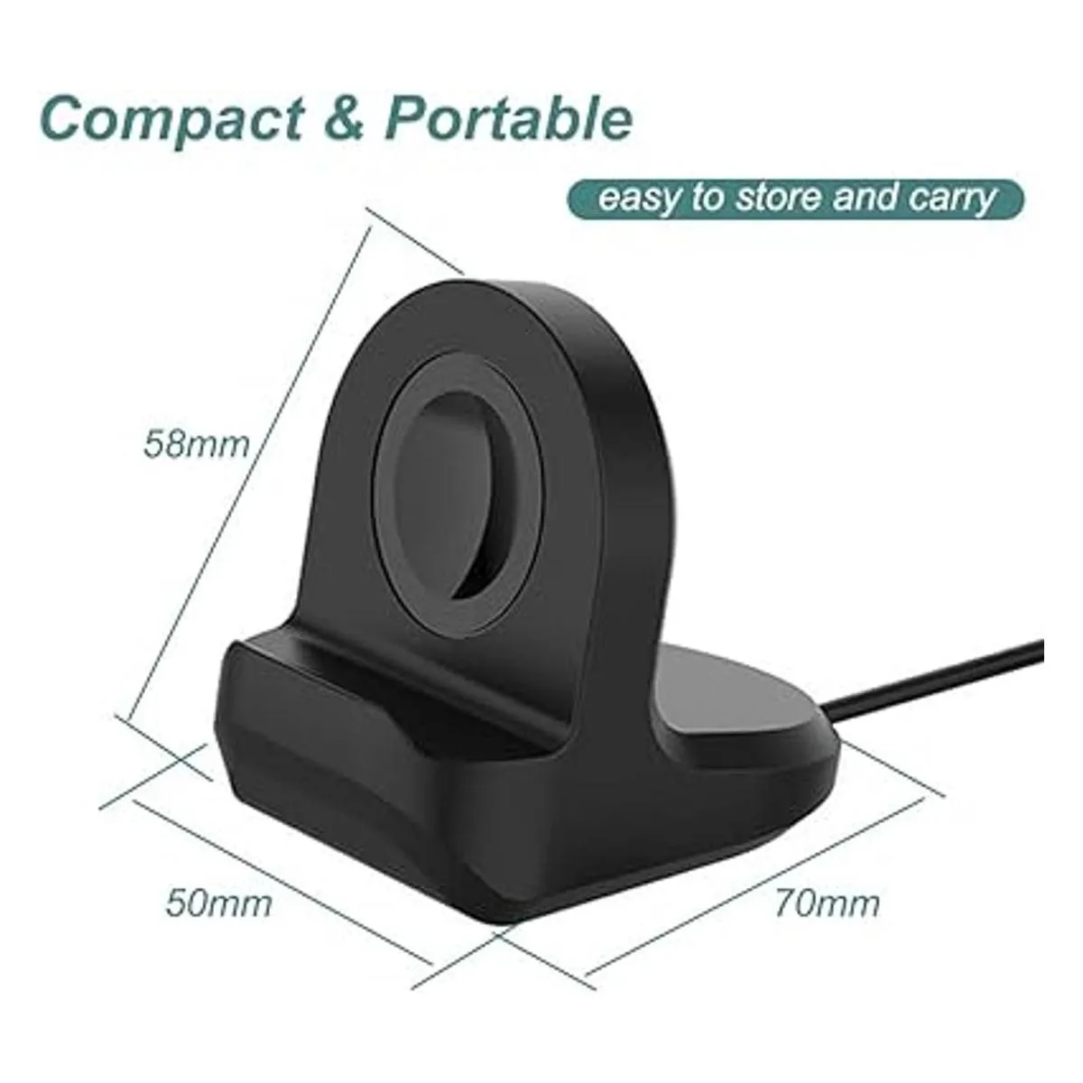 Kissmart Soporte para Samsung Watch Active 2_3