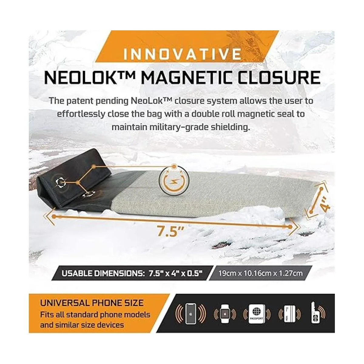 Mission Darkness Dry Shield Faraday Funda para teléfono_4