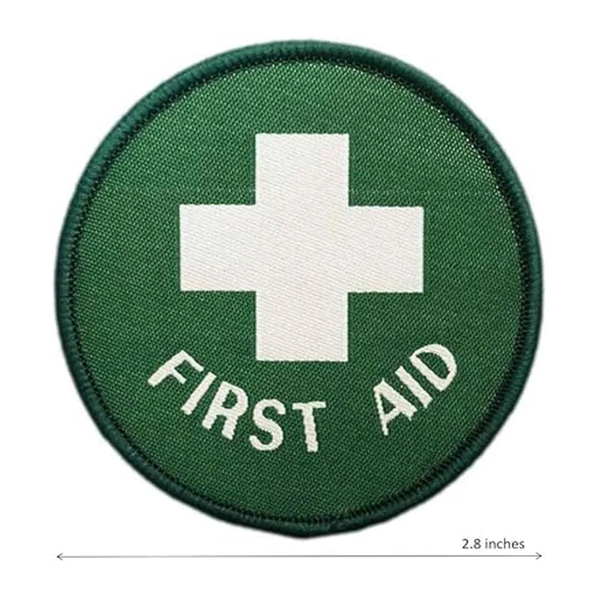 First Aid Circle Parche para planchar diseño de círculo_2