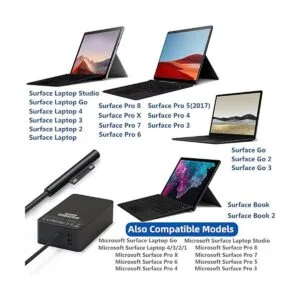 Surface Pro Cargador Surface para laptop cargador de 65_2