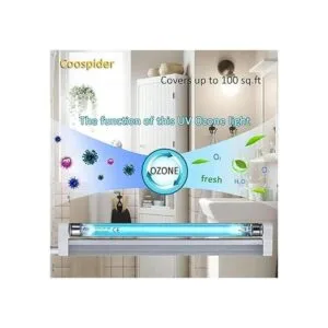 Lámpara de luz UVC de 185 nm con bombilla de 253.7 nm_2