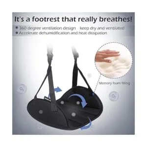 Reposapiés de avión mejorado hamaca gruesa de gran tamaño_2