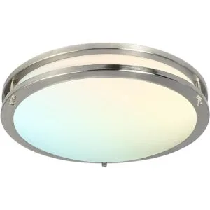 Luxrite Lámpara de techo LED de montaje empotrado de 16_1