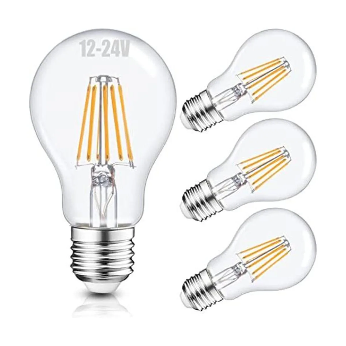 Haian Bombilla LED de 12 V 6 W 600 Lm E26E27 base_1