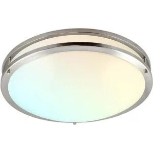 Luxrite Lámpara de techo LED de montaje empotrado de 18_1