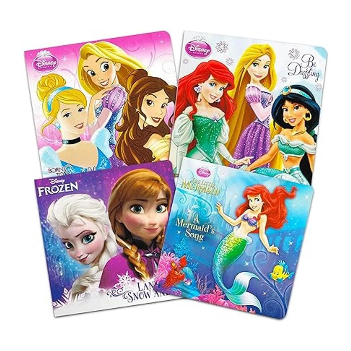 Disney Frozen Pixar Princess Juego de libros de mesa para_6
