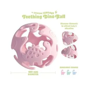 Ashtonbee Dino Juguetes de dentición para bebés_6