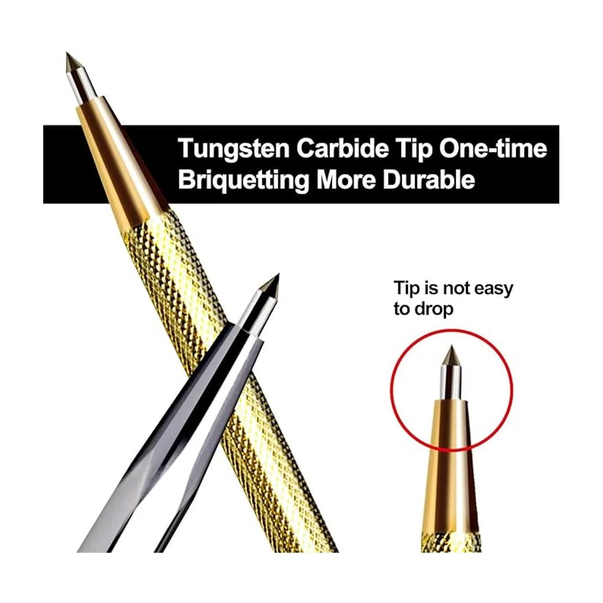 Escriba de punta de carburo de tungsteno bolígrafo de_2