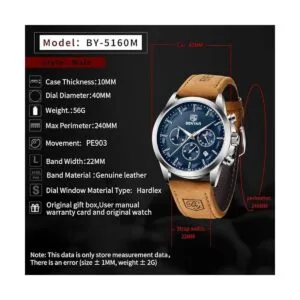 BY BENYAR Relojes para hombre impermeable deportivo_6