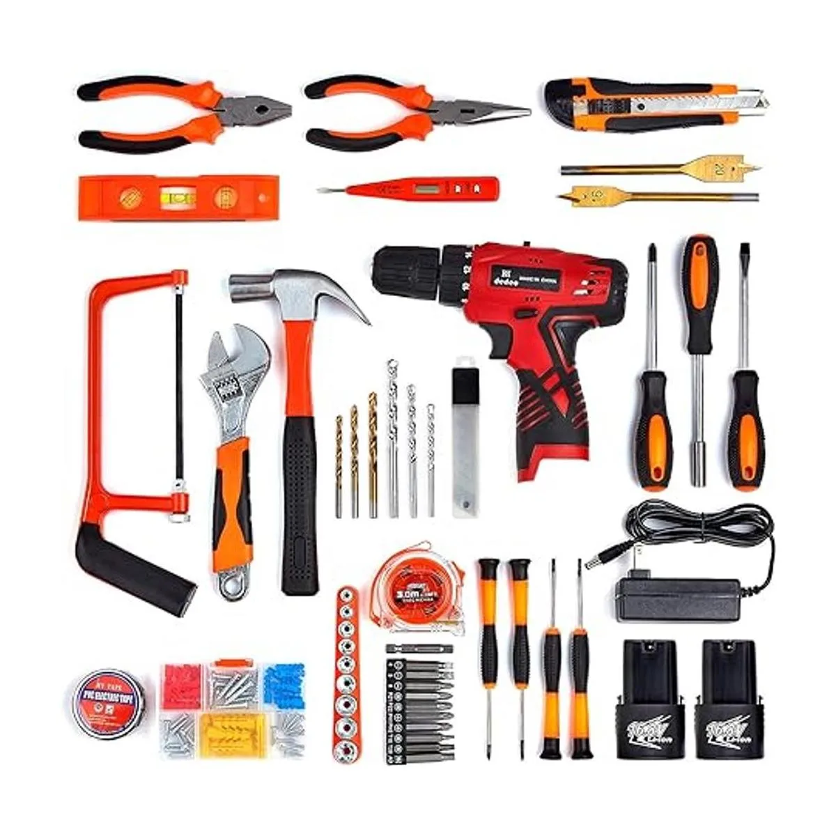 Dedeo Juego de herramientas de taladro inalámbrico para_2