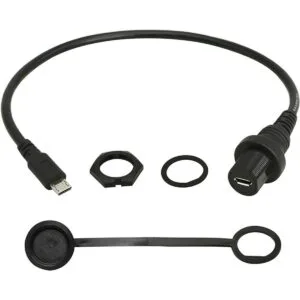 CERRXIAN Cable de extensión micro USB para coche barco
