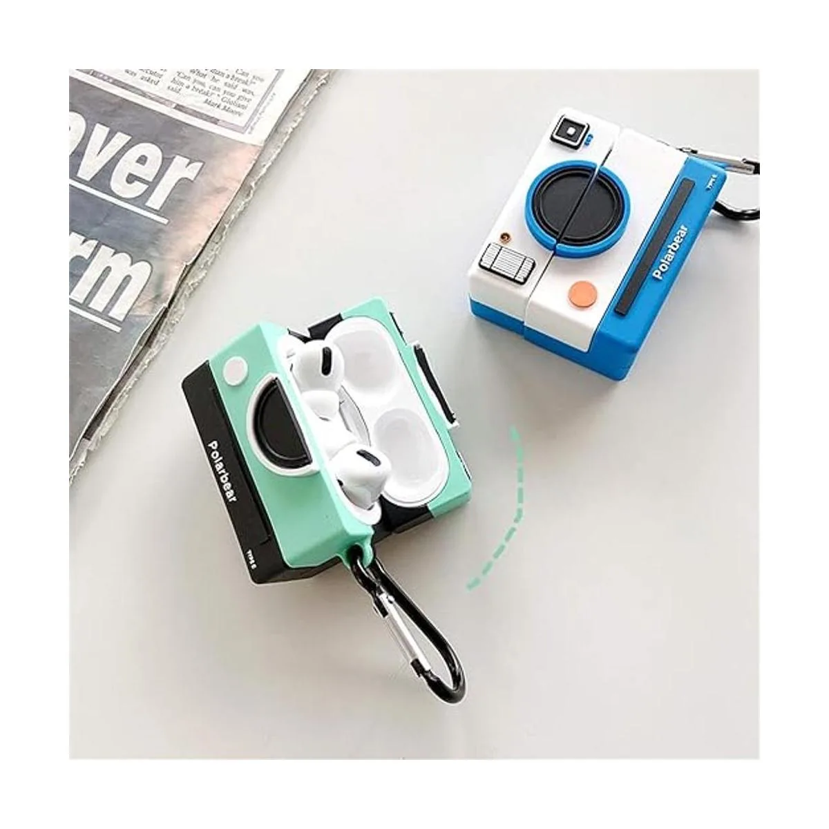 Coralogo Funda para Airpods Pro 2019Pro 2 Gen 2022 lindo_5