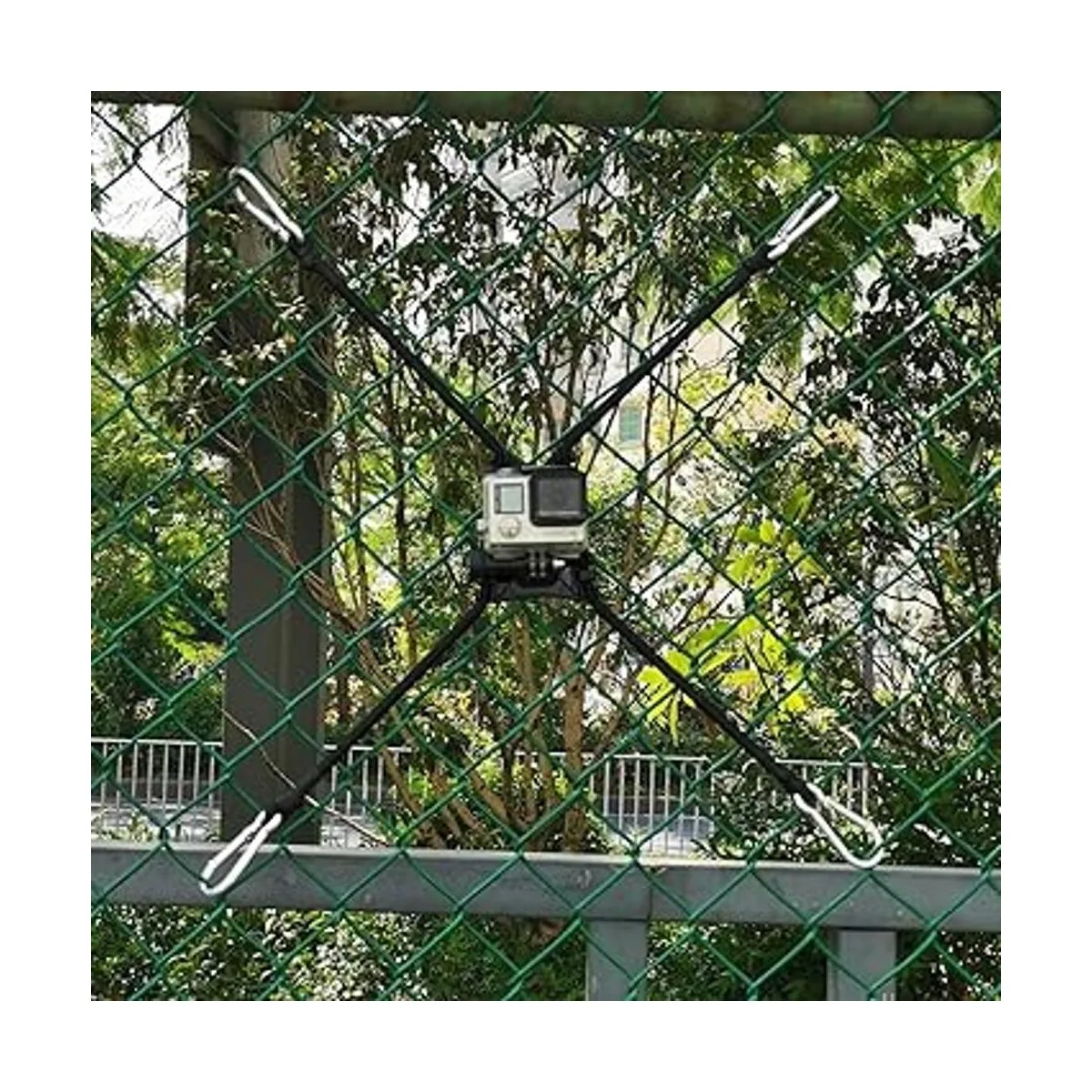 Soporte de valla de cadena para cámara de acción GoPro_2