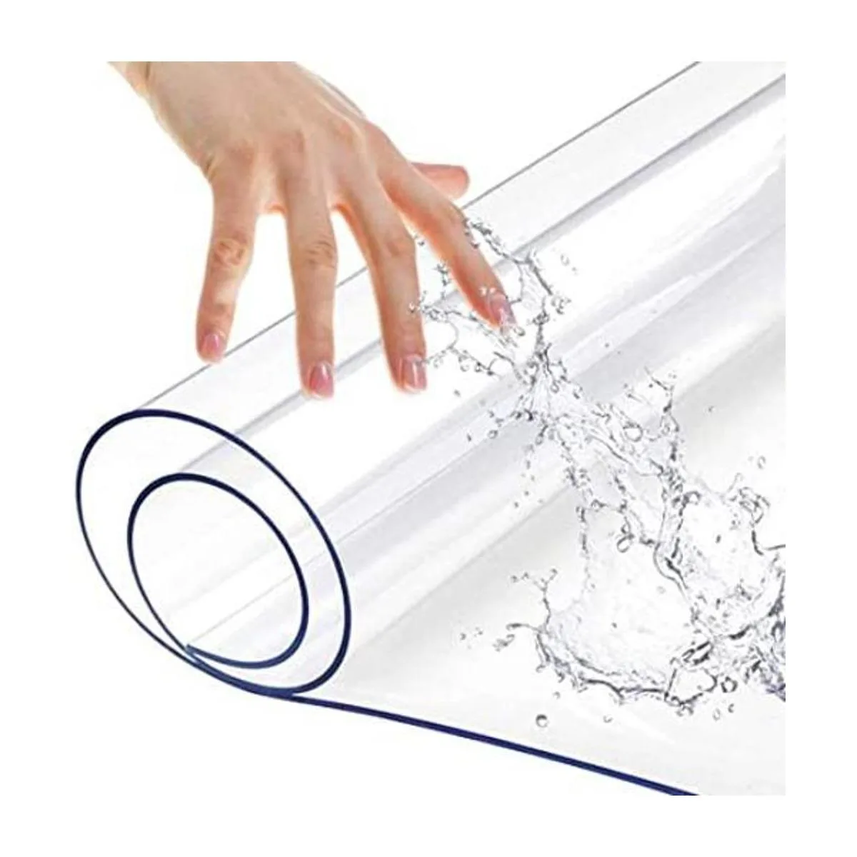 Leoewo Protector transparente y rectangular de 1.5 mm de