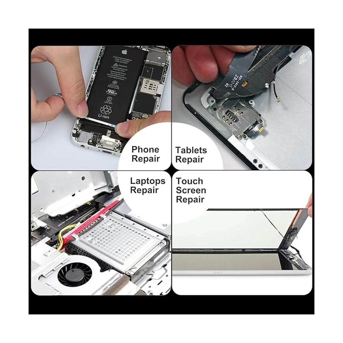 Kaisiking Cinta de reparación LCD de 0.079 in para