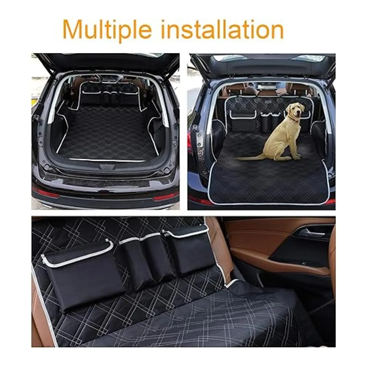 BRONZEMAN Funda de carga para mascotas para SUV y coche