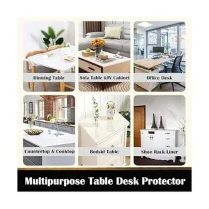 Leoewo Protector transparente y rectangular de 1.5 mm de