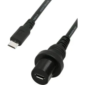 CERRXIAN Cable de extensión micro USB para coche barco
