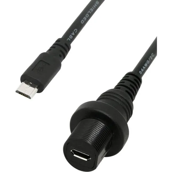 CERRXIAN Cable de extensión micro USB para coche barco