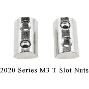 Binzzo 2020 Series M3 T Tuercas de ranura enrollables con