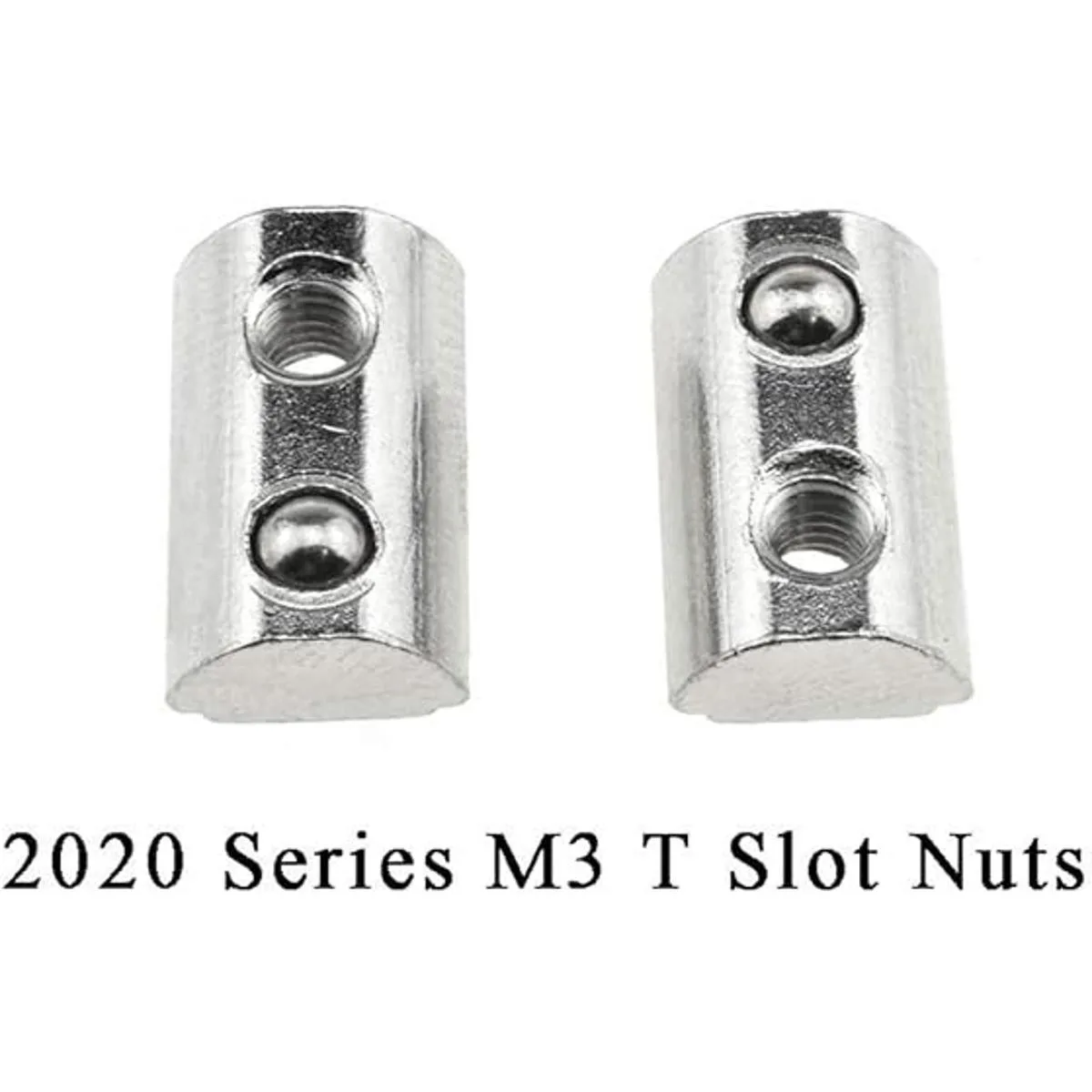 Binzzo 2020 Series M3 T Tuercas de ranura enrollables con