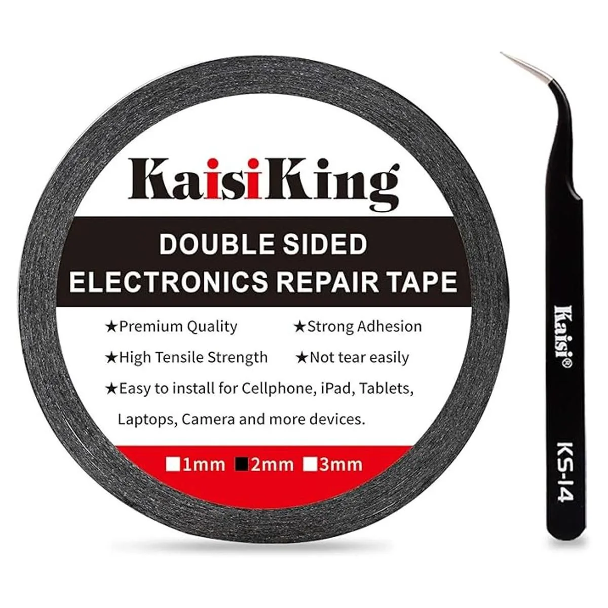 Kaisiking Cinta de reparación LCD de 0.079 in para