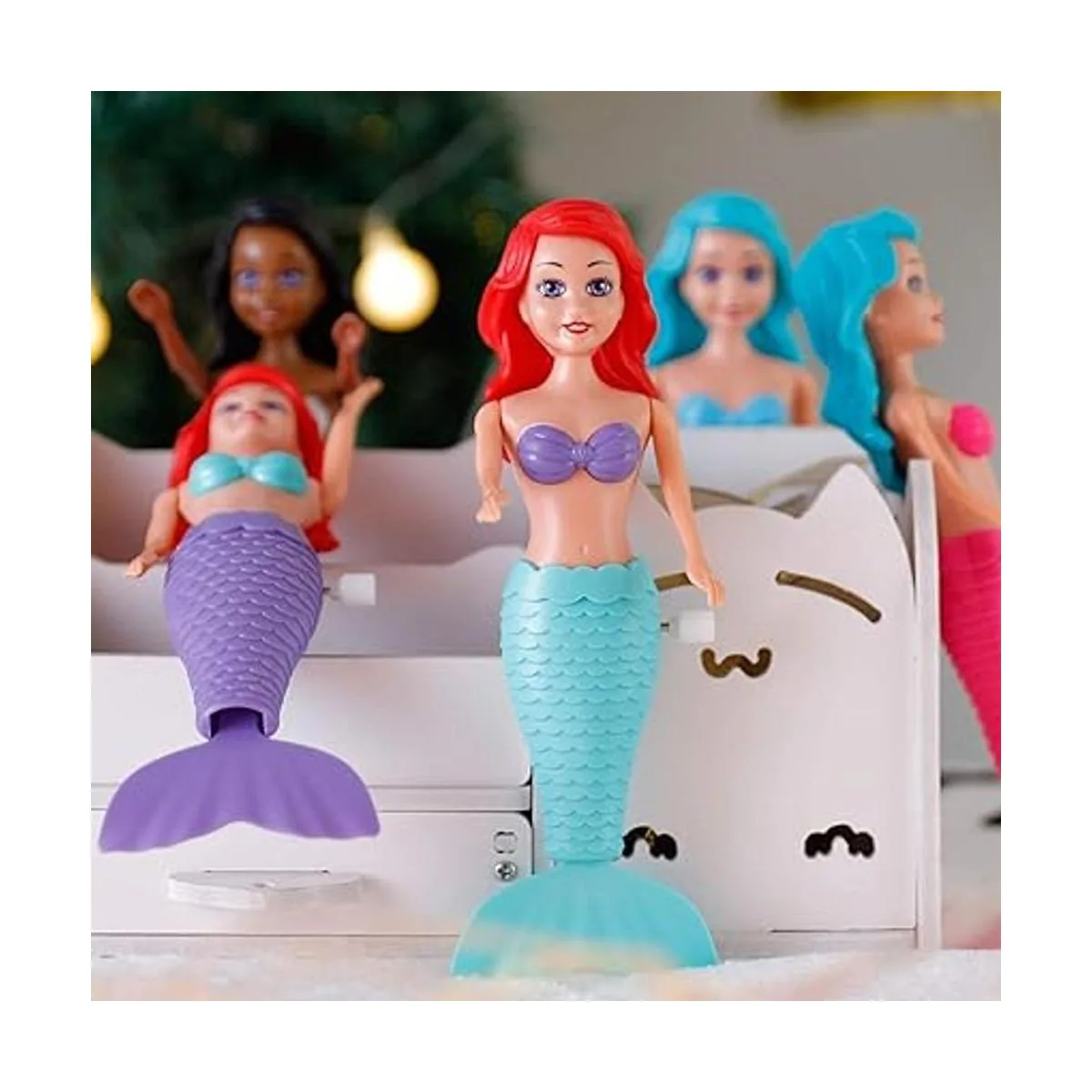 Paquete de 6 juguetes de baño para niños pequeños y niñas_3