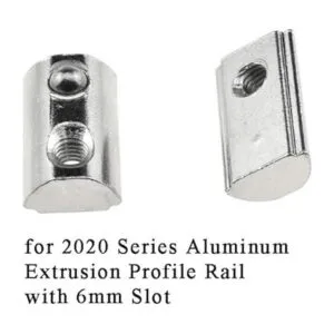 Binzzo 2020 Series M3 T Tuercas de ranura enrollables con