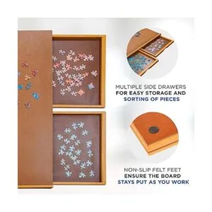 Jumbl Tablero de rompecabezas de 1500 piezas Mesa de_5