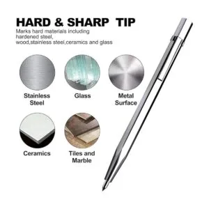 Escriba de punta de carburo de tungsteno bolígrafo de_6