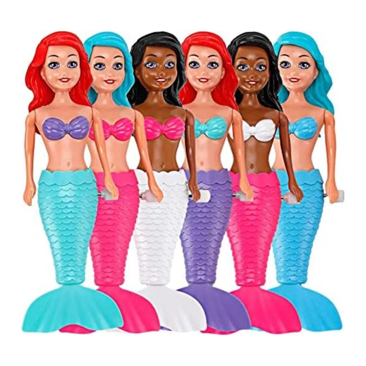 Paquete de 6 juguetes de baño para niños pequeños y niñas_1