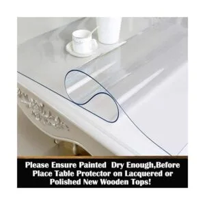 Leoewo Protector transparente y rectangular de 1.5 mm de