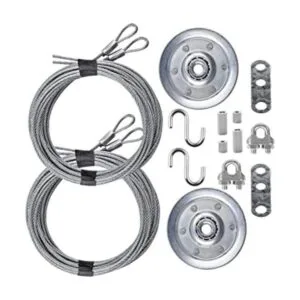 Kit de repuesto de cables y polea para puerta de garaje_1