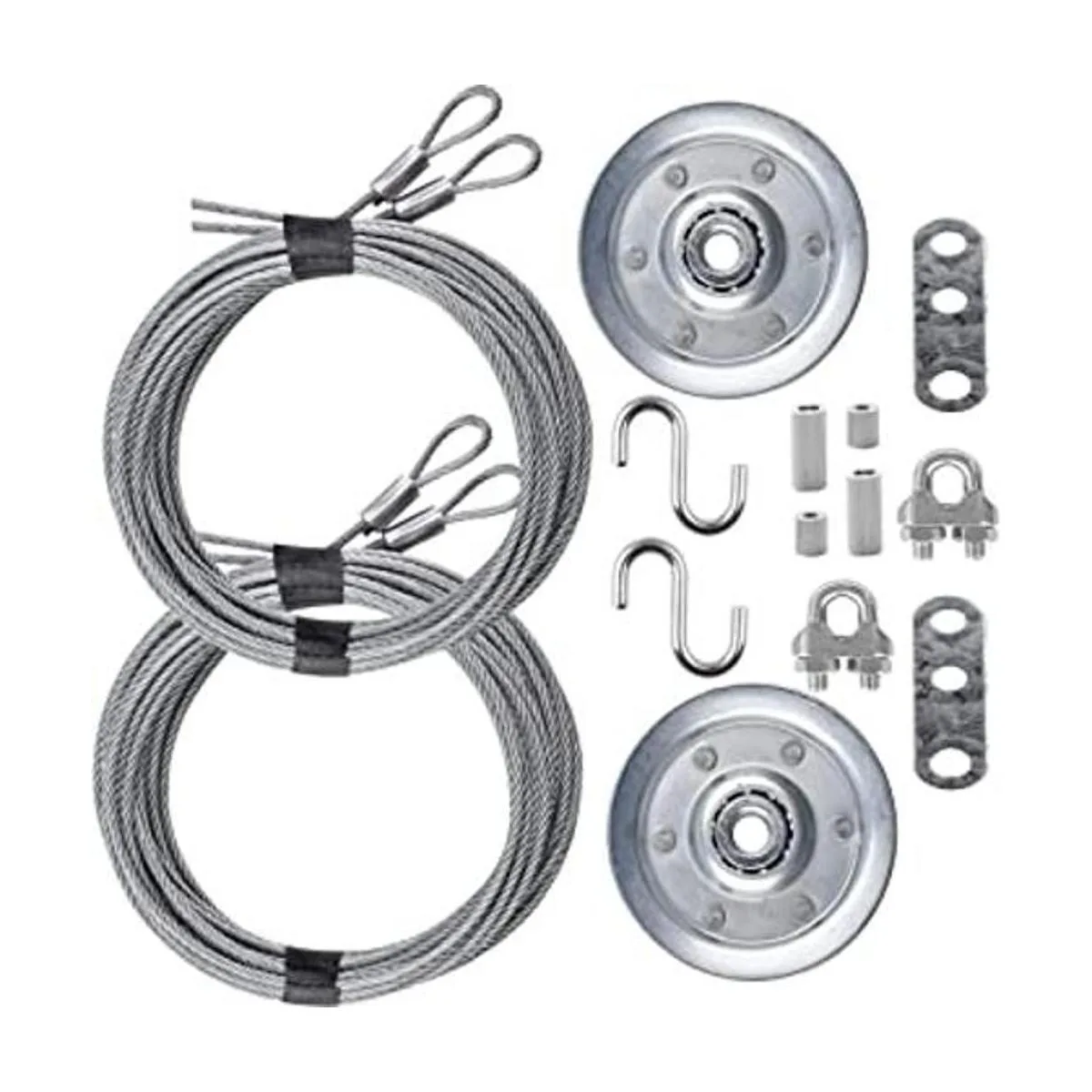 Kit de repuesto de cables y polea para puerta de garaje_1