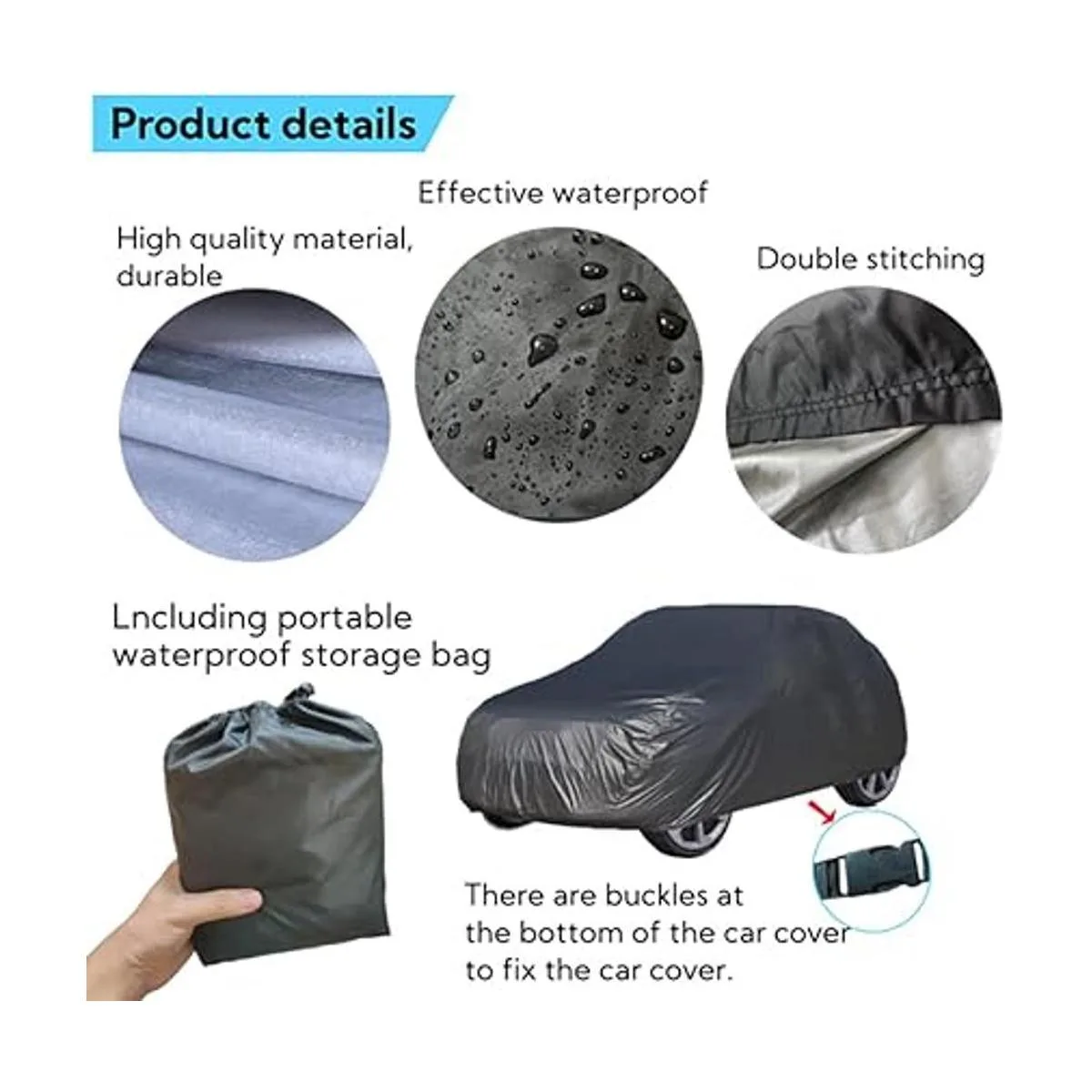 Funda grande para automóvil de juguete para niños