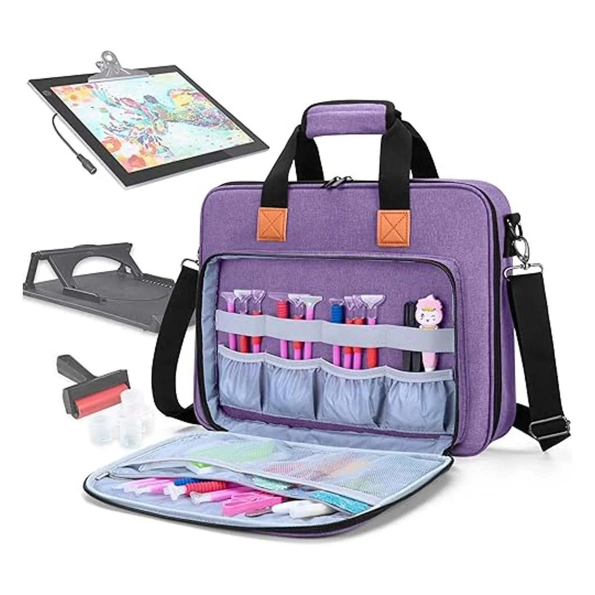 Luxja Bolsa de transporte para almohadilla de luz A4 y_1