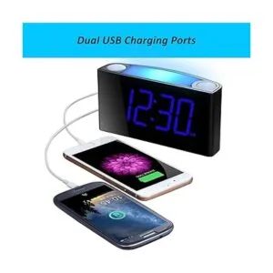 Reloj despertador vibratorio extra fuerte con agitador de_6