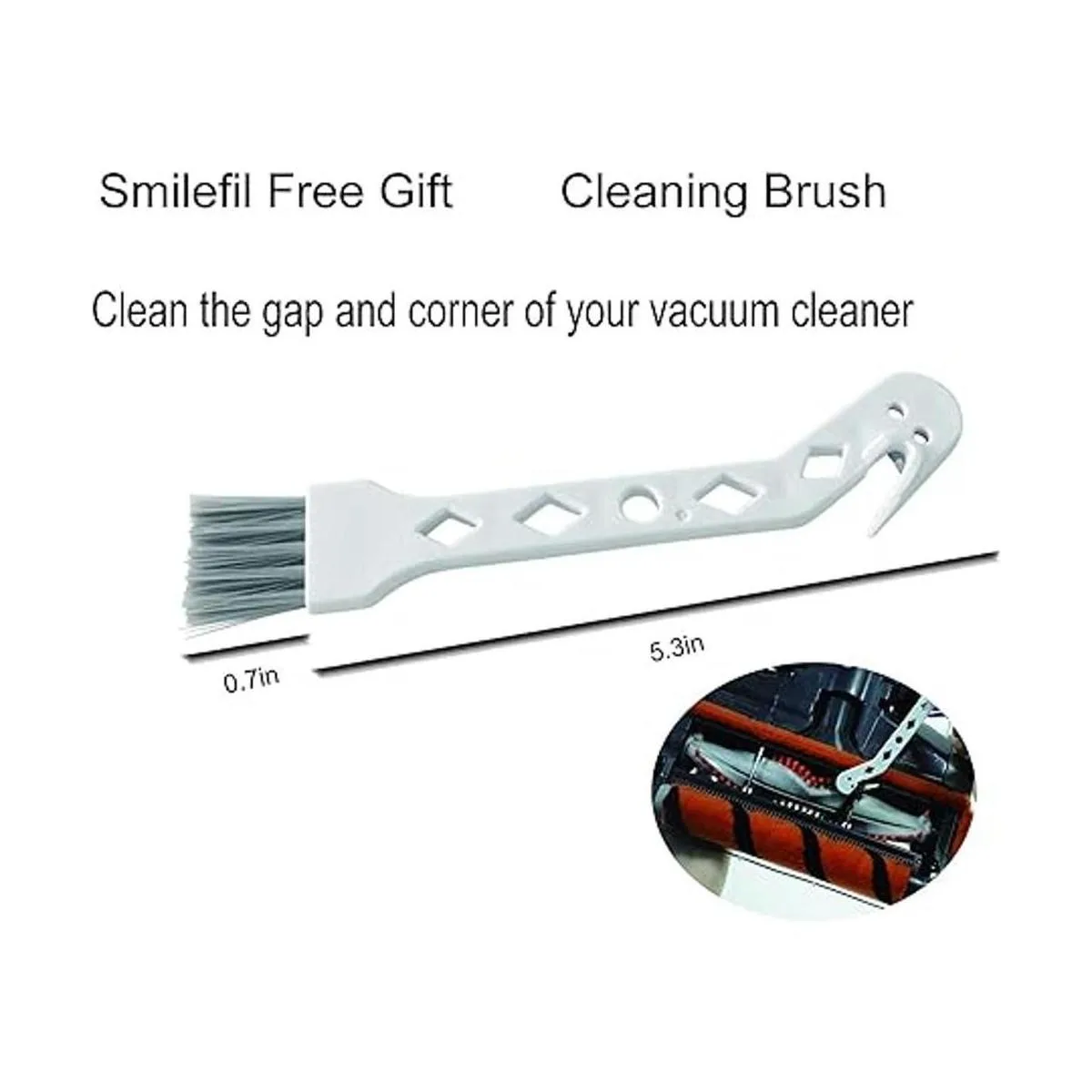 Smilefil Replacement Brush Roll Compatible with Shark_6