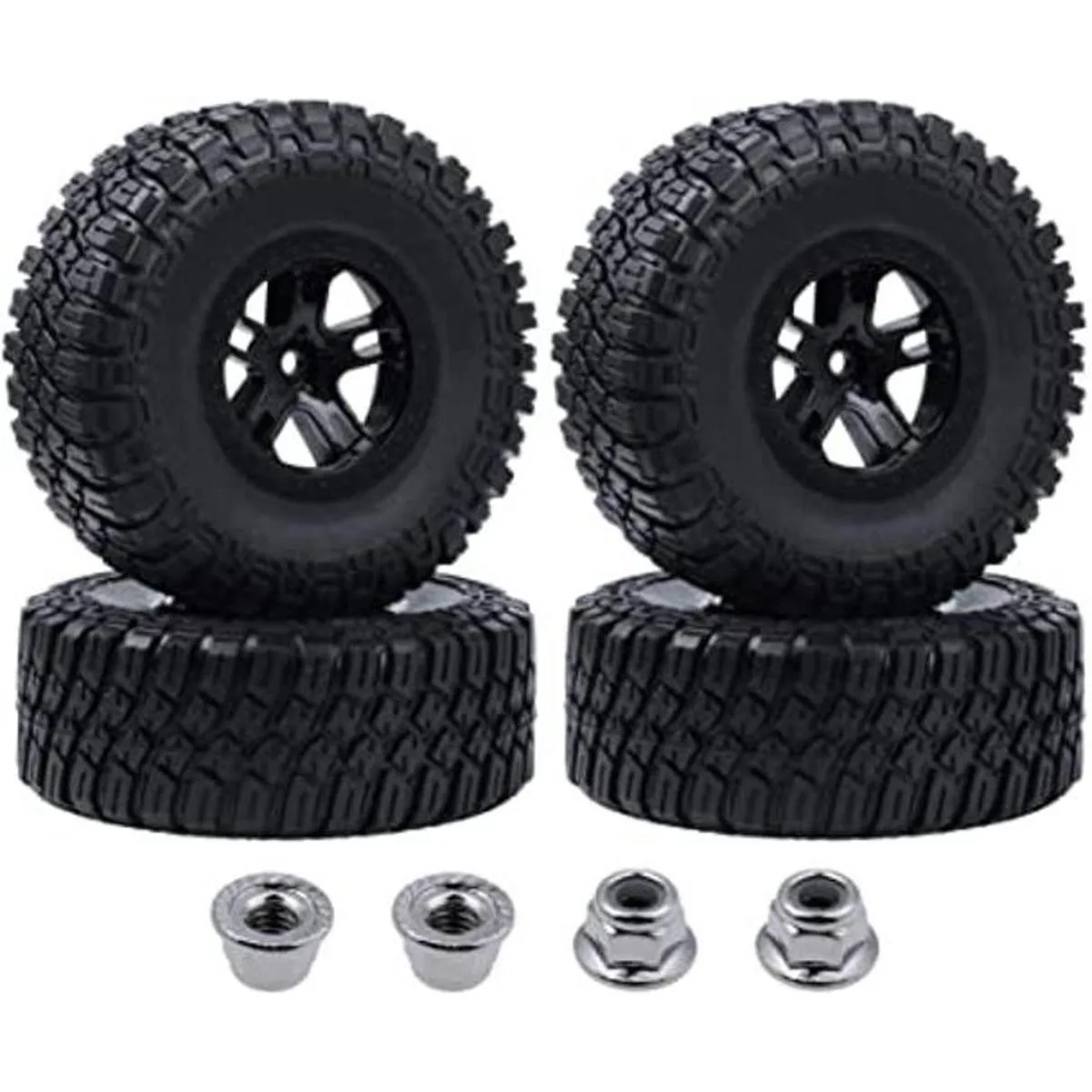 Hobbypark Juego de 4 piezas de 4.724 in de diámetro