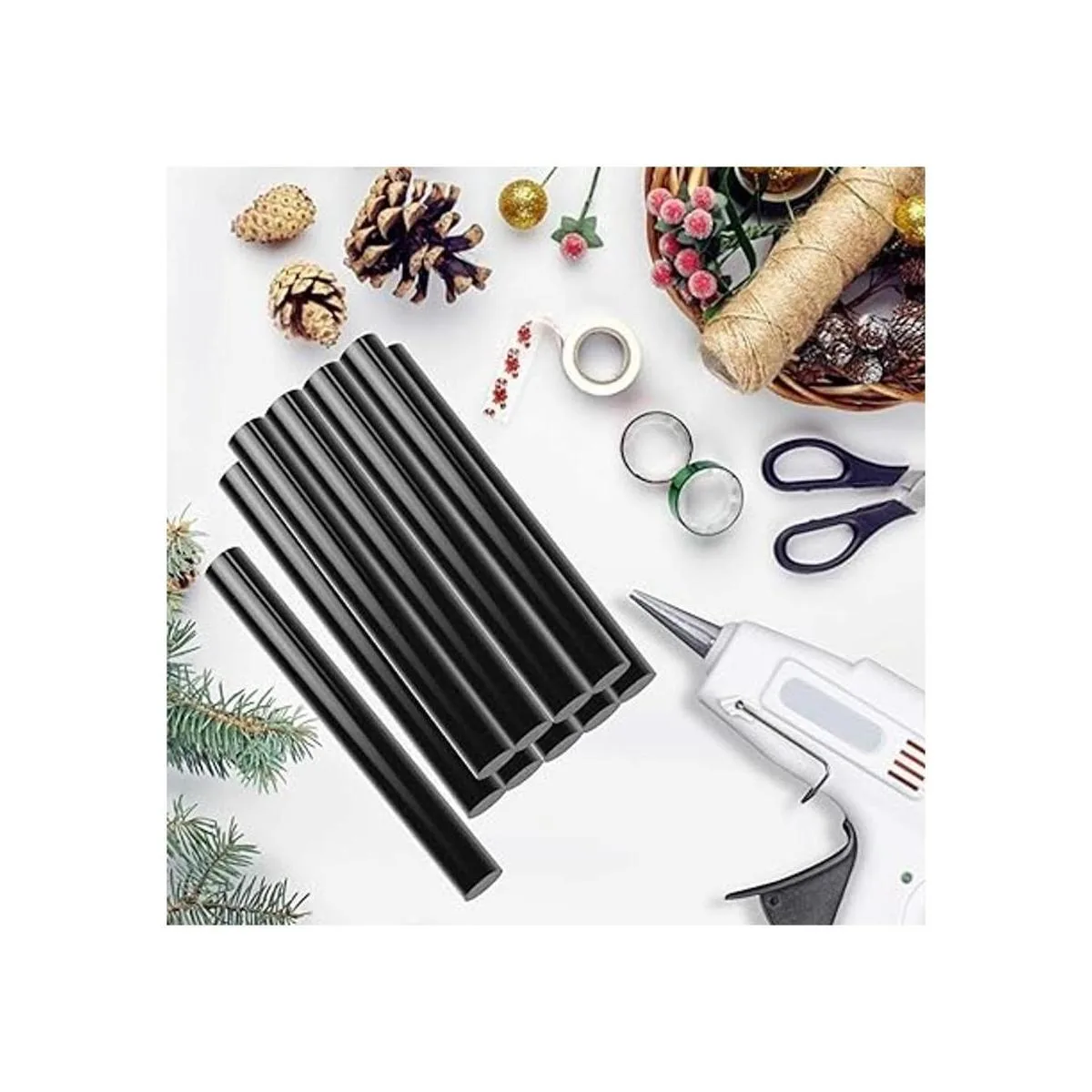 ENPOINT Barras de pegamento caliente color negro 3.93 x_6